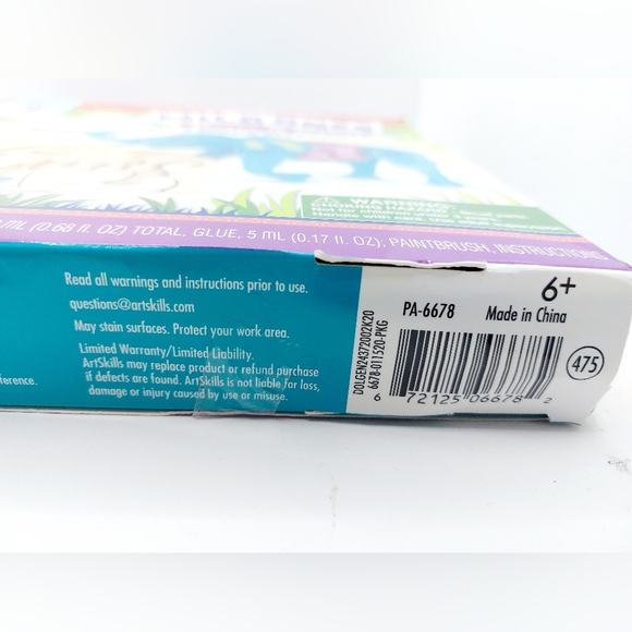 ArtSkills Wild Ones Build‎ & Paint Wood Elephant Craft Kit Children Kids Fun - Picture 4 of 6